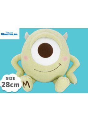 New Disney Pixar Monsters Inc Big Mike Wazowski Plush 28cm Japan